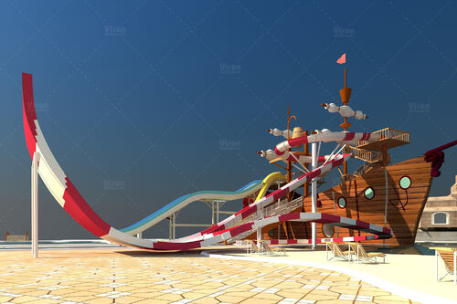 τελευταία εταιρεία περί Tianjin MiCube Indoor Water Park