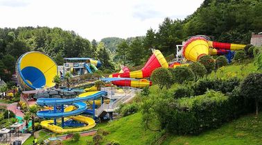 Εξοπλισμός πάρκων Aqua, ζωηρόχρωμη φωτογραφική διαφάνεια νερού φίμπεργκλας για το γιγαντιαίο πάρκο Aqua/προσαρμοσμένη φωτογραφική διαφάνεια πάρκων νερού