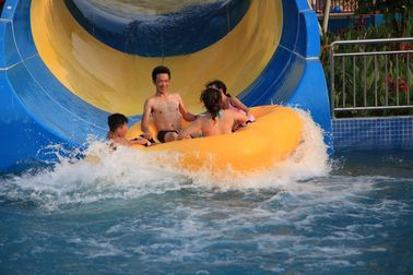 Θεματικά πάρκα νερού FRP Aqua για την ενήλικη/προσαρμοσμένη φωτογραφική διαφάνεια 16m ανεμοστροβίλου ύψος πλατφορμών
