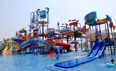 Εμπορική μέση πλατφόρμα παιδικών χαρών Aqua σπιτιών νερού με τη φωτογραφική διαφάνεια νερού για το σπίτι νερού