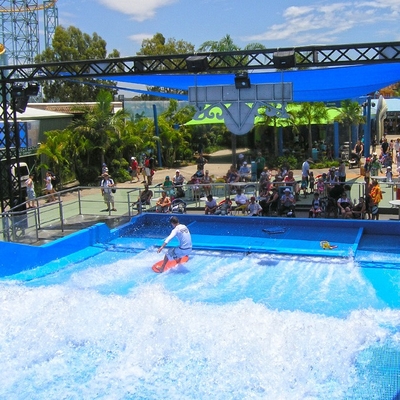 Γύρος νερού σερφ Flowrider, ακραίος γύρος αθλητικής διασκέδασης για την έλξη νερού