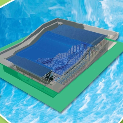 Γύρος νερού Flowrider έλξης, αδιάβροχος ενιαίος πίνακας ολισθήσεων κυμάτων αναβατών