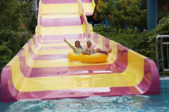 Γιγαντιαίο φίμπεργκλας Waterslides πισινών διέγερσης εξοπλισμού πάρκων Aqua