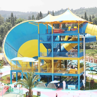 Ελκυστικά μεγάλα παιχνίδια Ashland φωτογραφικών διαφανειών νερού ανεμοστροβίλου/ρητίνη DSM για το πάρκο νερού