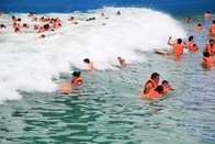 Μεγαλύτερη υπαίθρια ισχυρή δύναμη κατασκευής λιμνών κυμάτων πάρκων νερού για το υπαίθριο πάρκο Aqua