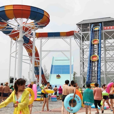 Γαλβανισμένες φωτογραφικές διαφάνειες Aqua χάλυβα άνθρακα για το πρόγραμμα waterpark, φωτογραφική διαφάνεια νερού λιμνών