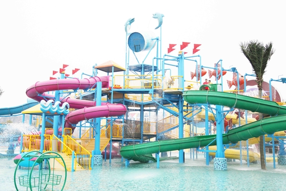 Παιχνίδια πάρκων Aqua σπιτιών νερού φίμπεργκλας Gaint με τη φωτογραφική διαφάνεια νερού για την οικογενειακή διασκέδαση