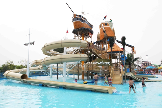 1 πάρκο νερού Aqua παιδιών/ενηλίκων παιδικών χαρών Aqua εξουσιοδότησης έτους με τη φωτογραφική διαφάνεια νερού