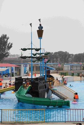 Σκάφος πειρατών εξοπλισμού παιχνιδιού Aqua φίμπεργκλας που χρησιμοποιείται για να χτίσει τα πάρκα νερού