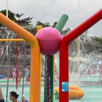 Δομή παιχνιδιού Aqua παιχνιδιών νερού εξοπλισμού, παιδιών και ενηλίκων πάρκων Aqua φίμπεργκλας για το πάρκο νερού