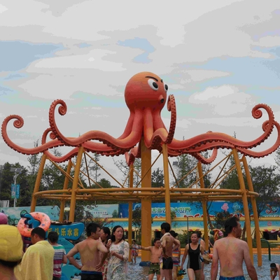 Χταπόδι εξοπλισμού Aqua με τον ψεκασμό νερού για ένα εμπορικό πάρκο ψεκασμού/έναν προσαρμοσμένο εξοπλισμό πάρκων νερού