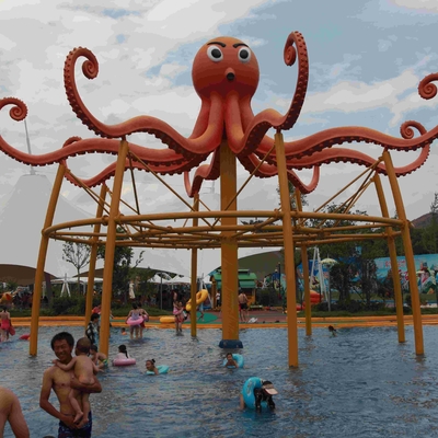 Χταπόδι εξοπλισμού Aqua με τον ψεκασμό νερού για ένα εμπορικό πάρκο ψεκασμού/έναν προσαρμοσμένο εξοπλισμό πάρκων νερού