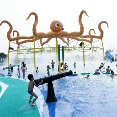 Σύστημα ψεκασμού νερού εξοπλισμού πάρκων Aqua φίμπεργκλας για τα παιδιά/τους ενηλίκους