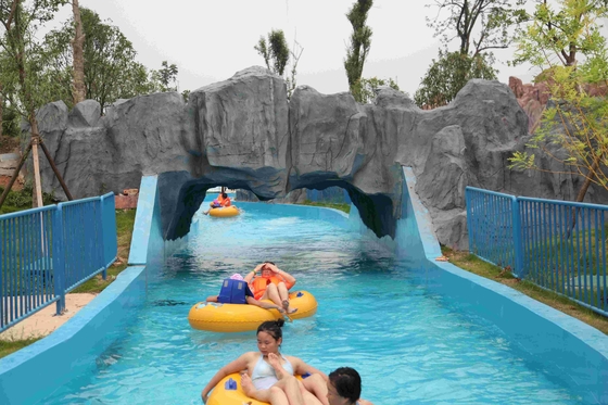 Μεγάλος οκνηρός ποταμός παιχνιδιού Aqua πάρκων νερού με τη μηχανή κυμάτων χαλάρωσης