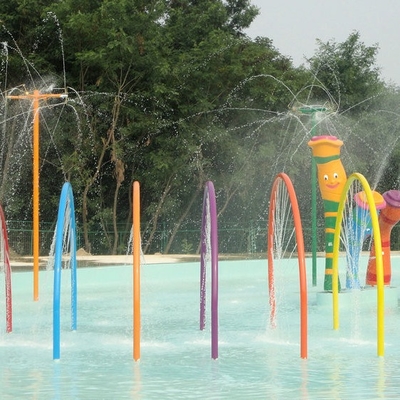 Νερό Sprayground ψεκασμού δομικών μονάδων εικονιδίων ψεκασμού παιχνιδιού Aqua εξοπλισμού πάρκων ψεκασμού