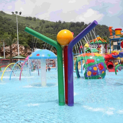 Προσαρμοσμένο παιχνίδι Aqua στηλών υδατοχρώματος εικονιδίων ψεκασμού, εξοπλισμός πάρκων Aqua για τους ενηλίκους παιδιών