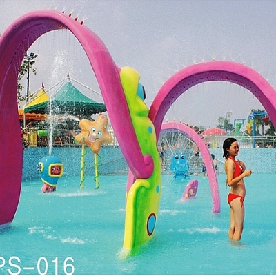 Φίμπεργκλας Sprayground παιχνιδιού της Shell Aqua ψεκασμού Equipmentv παιδικών χαρών νερού φίμπεργκλας