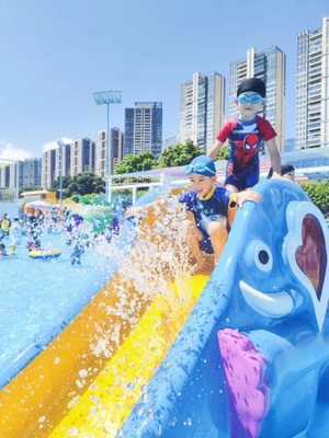 Μελέτη σκοπιμότητας Butterfly Water Park Παιδική Χαρά Νερού για Παιδιά Εξοπλισμός Παιχνιδιών Νερού  Νερό που πιτσιλάει