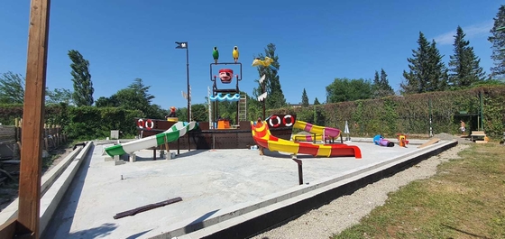 Προσαρμοσμένα υαλοπλαστικά Vison Βάρκα Υδάτινα πάρκα εργοστάσιο εξοπλισμού διαδρόμου