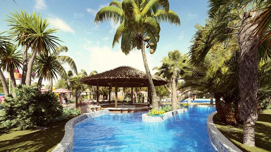 Μεγάλο Θέρετρο Αναψυχής Fiberglass Πάρκο Ψυχαγωγίας Τσουλήθρα Νερού με