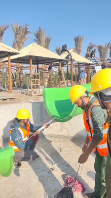 Πέντε αστέρες ξενοδοχείο θέρετρο γυαλί ίνες διασκέδαση πάρκο reosrt υδάτινο διαδρόμιο με