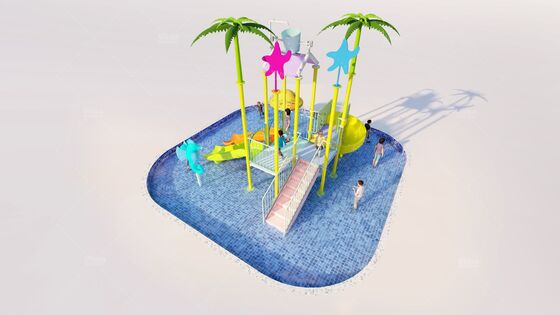 Θεματικό Aqua Playground σε στυλ Ωκεανού με Αναδιπλούμενο και Ελαφρύ Σχεδιασμό για Διάρκεια Ζωής Πάνω από 10 Χρόνια