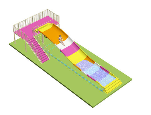 Οικογένεια Παιδιά υδραλυσίδες για το Aqua Park υλικό από γυαλί ινών