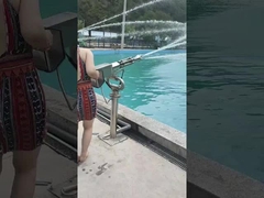 Προσαρμοσμένο εξοπλισμό πάρκου ψεκασμού, όπλο ψεκασμού νερού από γυαλί ίνες με προμηθευτές υδρατμών SGS